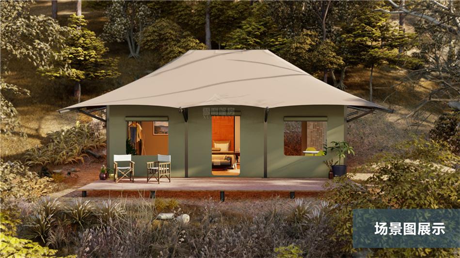 游牧文明遇见现代设计：解码景德镇野奢酒店帐篷的建筑哲学